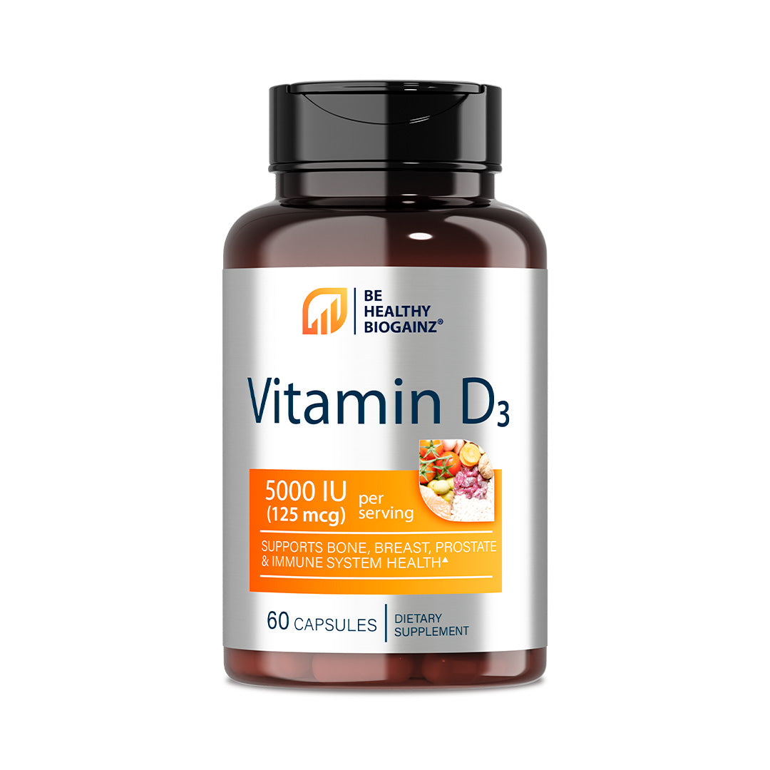 Biogainz® Vitamin D3 60 capsules