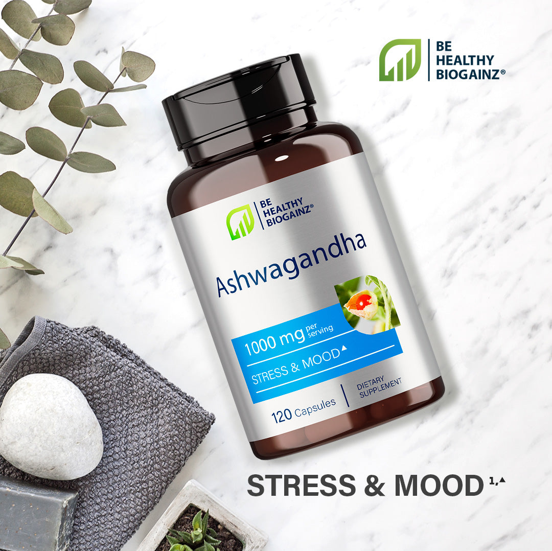 Biogainz® Ashwagandha 1000 mg 120 capsules