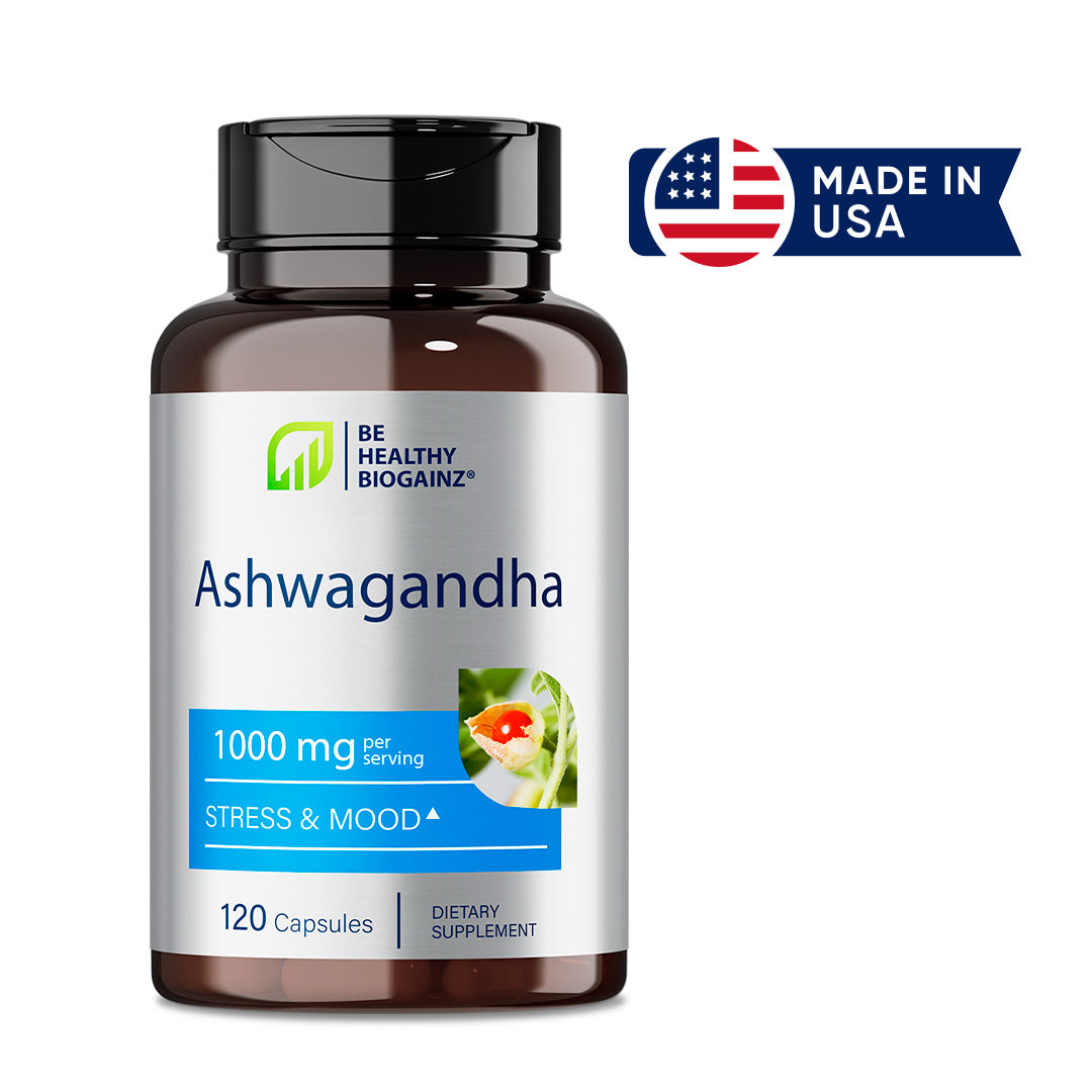 Biogainz® Ashwagandha 1000 mg 120 capsules